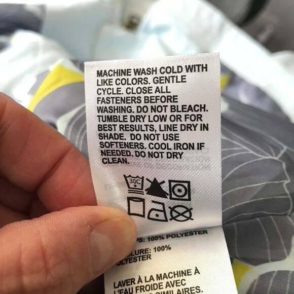 Liv Outdoor Rain Jacket Womens Small Light‎ Blue Utility Water Wind Resistant ** - Picture 8 of 10